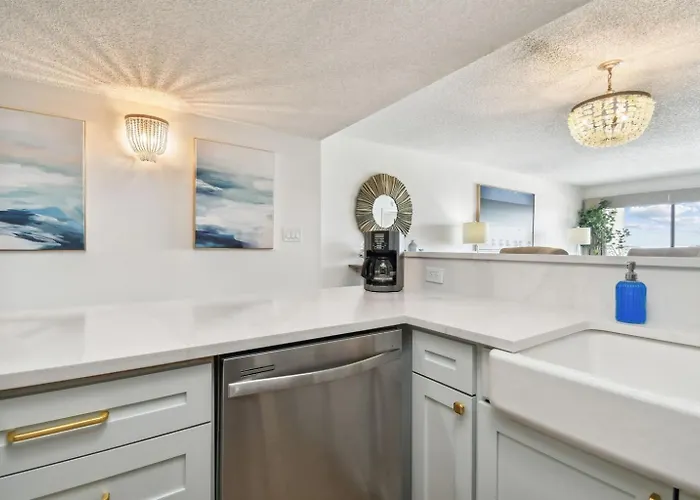 Cali-coastal Luxe Oceanfront At Palms Appartement