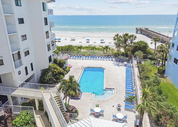 Cali-coastal Luxe Oceanfront At Palms Appartement Clearwater Beach